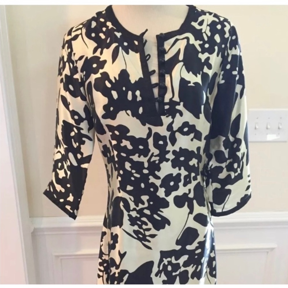 Chloe vintage floral silk dress